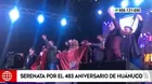 Serenata por el 483 aniversario de Huánuco