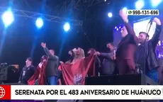 Serenata por el 483 aniversario de Huánuco - Noticias de plaza-mayor