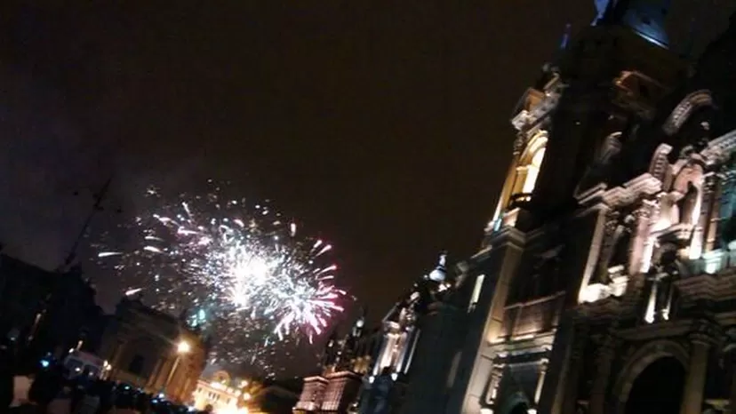 Aniversario de Lima: serenata a la ciudad cerró con show de fuegos artificiales