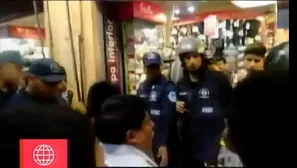 Comerciantes ayudaron a la Polic&iacute;a a capturar a los agentes