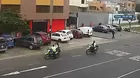 Serenos intervienen a presuntos "raqueteros" en moto 