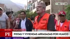 Alcalde de Chaclacayo denunciará a empresa por modificar cauce del huaico en Huascarán