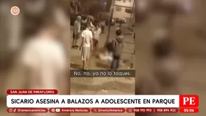 Sicario asesina a adolescente en parque de San Juan de Miraflores. Foto y video: América Noticias