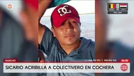 Sicario asesina a colectivero en cochera de Huacho