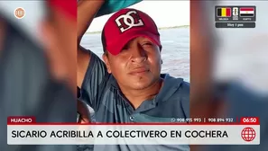 Sicario asesina a colectivero en cochera de Huacho. Foto y video: América Noticias