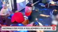 Sicario asesina a dos hombres en bar de Zarumilla en Tumbes