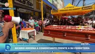 Sicario asesina a ferretero de 60 años en su puesto de trabajo