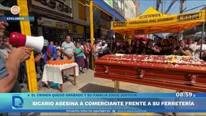Sicario asesina a ferretero de 60 años en su puesto de trabajo. Foto y video: Domingo Al Día