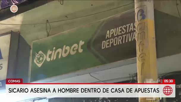 Sicario asesina a un hombre en Comas. Foto: América Noticias