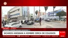 Sicario asesina a hombre frente a colegio en La Perla, Callao