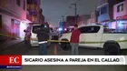 Sicario asesina a una pareja en el Callao