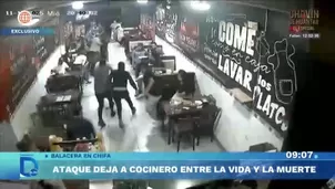 San Luis: Sicario irrumpe en chifa y deja grave a joven cocinero de 20 años. Foto y video: Domingo al día