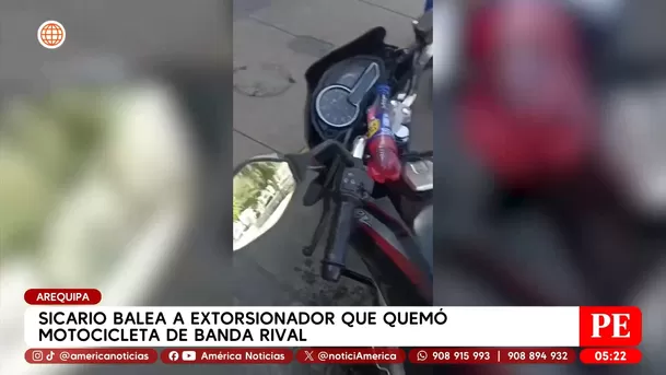 Sicario balea a presunto extorsionador dentro de cuarto en Arequipa. Foto: América Noticias Sicario balea a presunto extorsionador dentro de cuarto en Arequipa. Foto: América Noticias