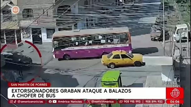 Chofer de San Germán baleado en SMP durante extorsión/ América Noticias Chofer de San Germán baleado en SMP durante extorsión/ América Noticias