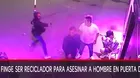 Sicario finge ser reciclador para asesinar hombre en Comas