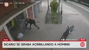 Sicario graba asesinato de hombre en tienda de Piura. Foto y video: América Noticias