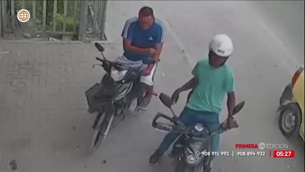 Sicario graba asesinato de hombre en tienda de Piura. Foto: América Noticias