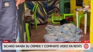 Sicario graba crimen y lo difunde en redes en Piura