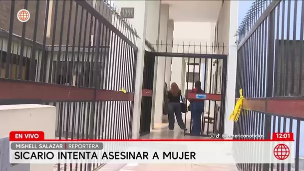 Sicario intenta asesinar a mujer en Jesús María. Foto: América Noticias