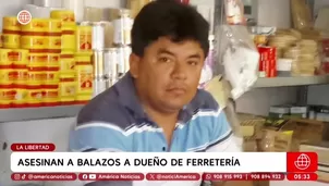 Sicario mata a empresario ferretero en su local en la Libertad. Foto y video: América Noticias