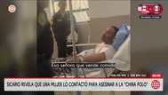 Sicario revela que mujer lo contactó para matar a la China Polo