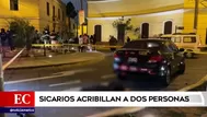 Sicarios acribillaron a dos personas en el Cercado de Lima