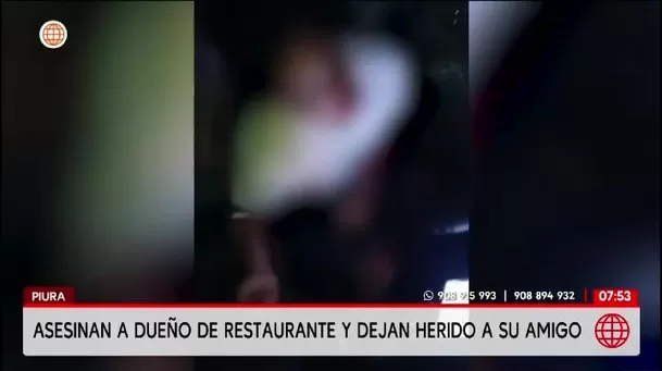 Sicarios asesinan a dueño de restaurante en Sullana/ América Noticias