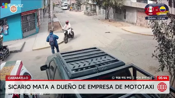 Sicarios asesinan a dueño de flota de mototaxis en Carabayllo. Foto: América Noticias Sicarios asesinan a dueño de flota de mototaxis en Carabayllo. Foto: América Noticias