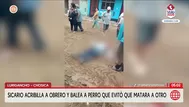 Sicarios asesinan a obrero en Lurigancho-Chosica