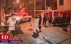 Sicarios asesinaron a dos extranjeros en San Juan de Miraflores - Noticias de juan-silva