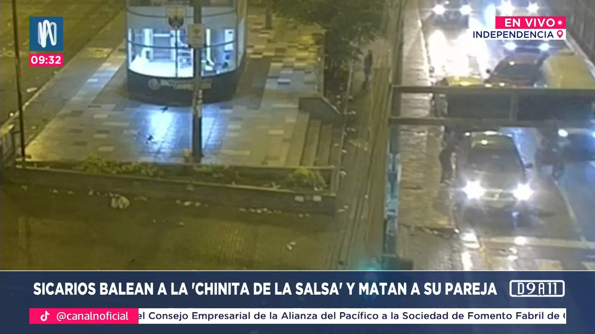 Imágenes del ataque a 'La Chinita de la salsa' / Canal N