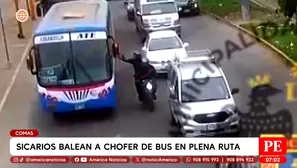 Un nuevo ataque contra un trabajador de unidad transporte público se registró. Foto: América TV