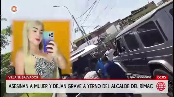 Yerno del alcalde del Rímac fue baleado en grifo de VES/ América Noticias