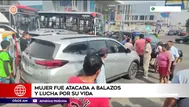 Sicarios disparan 13 veces a joven en su auto en Ate