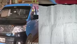 Sicarios disparan contra miniván en San Juan de Lurigancho/ Video y Fotos: América Noticias