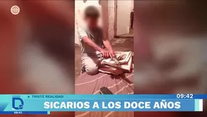 Sicarios a los doce años: Menores inimputables en el Callao. Foto y video: Domingo al día