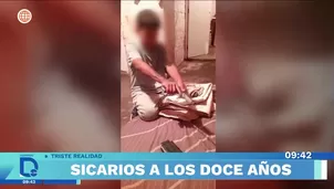 Sicarios a los doce años: Menores inimputables en el Callao. Foto y video: Domingo al día