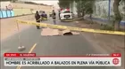 Sicarios ejecutan a hombre con ocho disparos en El Agustino