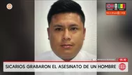 Sicarios graban asesinato de un hombre en Trujillo