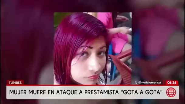 Madre de familia muere en ataque de sicarios en Tumbes / América Noticias Madre de familia muere en ataque de sicarios en Tumbes / América Noticias