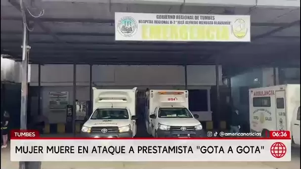 Madre de cuatro hijos muere baleada por sicarios que atacaron a prestamista/ América Noticias Madre de cuatro hijos muere baleada por sicarios que atacaron a prestamista/ América Noticias
