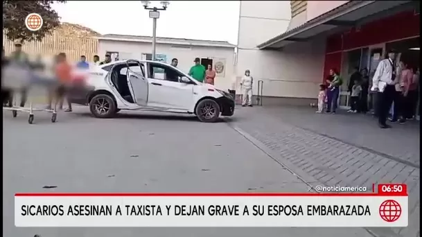 Sicarios asesinan a taxista y dejan grave a su esposa/ América Noticias Sicarios asesinan a taxista y dejan grave a su esposa/ América Noticias