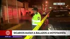 Sicarios mataron a balazos a mototaxista en San Martín de Porres