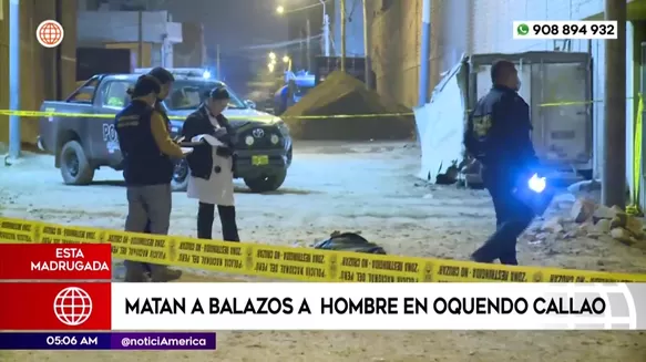 Asesinato en Chorrillos. Foto: América Noticias