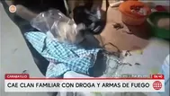 Siete personas fueron detenidas con drogas y armas en Carabayllo