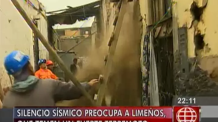 Silencio sísmico preocupa a limeños que temen un fuerte terremoto