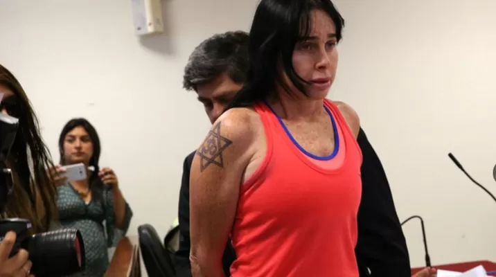Silvana Buscaglia presentó recurso para anular condena por agredir a policía Silvana Buscaglia presentó recurso para anular condena por agredir a policía
