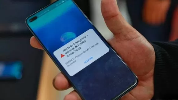 SISMATE: nueva alerta se probará a fines de mayo a nivel nacional