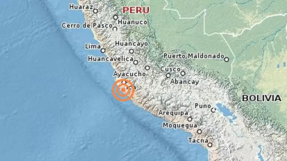 Sismo en Ica. (Vía: Twitter)