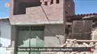 Sismo de 5.1 deja cinco muertos y destrucción en Junín